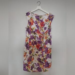 Laura Plus Floral Sleeveless Dress